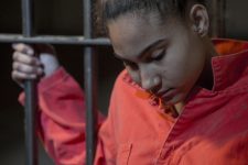 Indigenous girl in prison