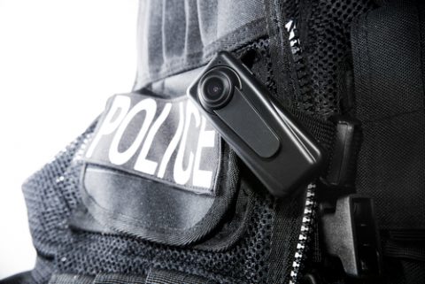 Police recording camera
