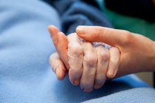 Assist elderly with death