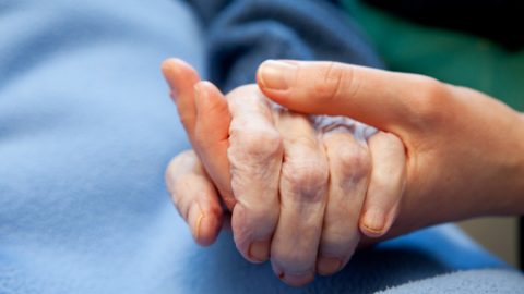 Assist elderly with death