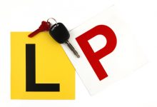 L and red P plates