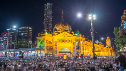 Melbourne night
