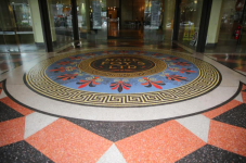 Downing Centre Court floor