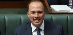 Peter Dutton happy