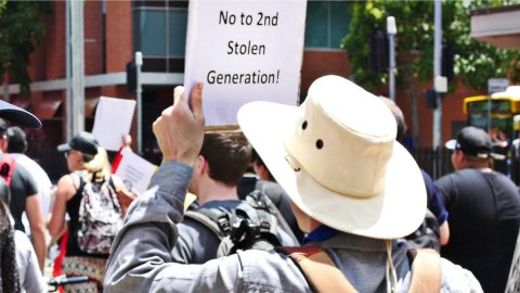 Stolen generation protest