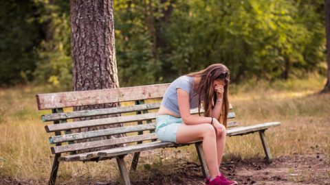depressed teen
