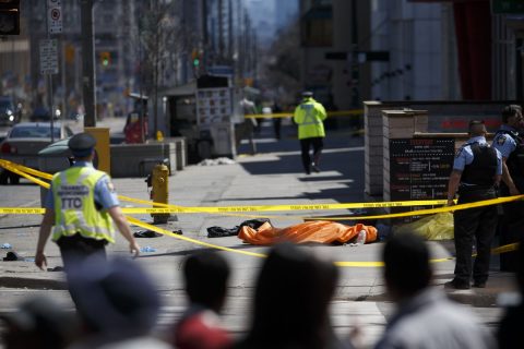 Toronto pedestrian attack