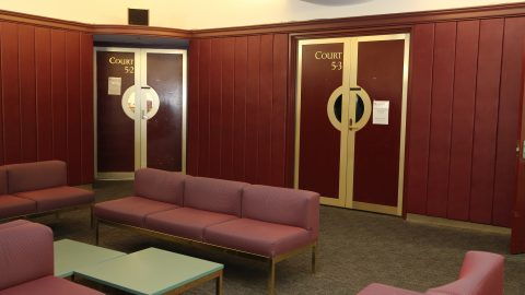 Court room doors