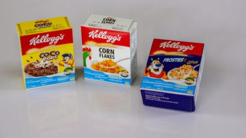 Cereal boxes