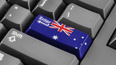 Australian Government computer keyboard