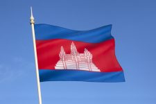 Cambodian flag