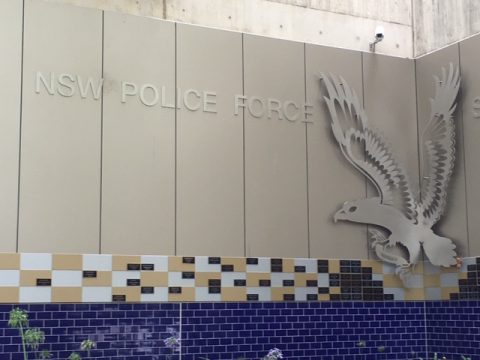 NSW Police Force sign