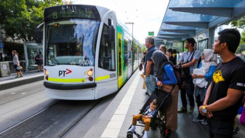 Tram in Victoria