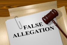 False sexual assault allegations