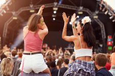 Music festival girls