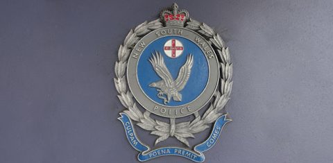 NSW Police sign