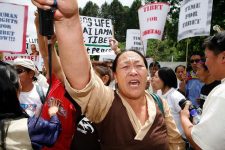 Tibet protest