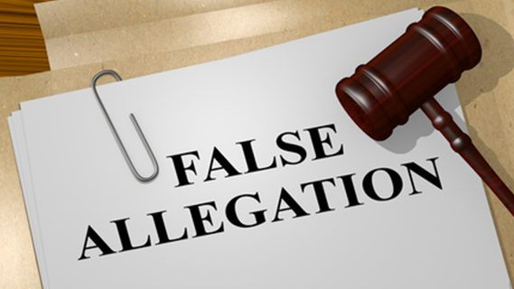 False allegations