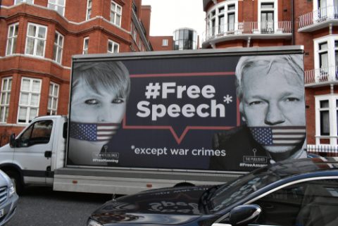 Assange free speech