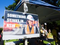 Berejiklian stinks billboard