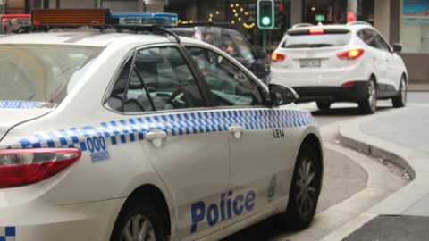 NSW Police car