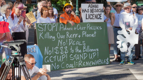 Adani protest