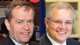 Bill Shorten and Scott Morrison