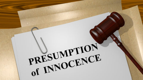 Presumption of innocence