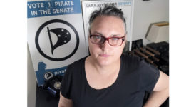 Pirate Party’s Sara Joyce