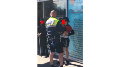 Police strip search boy