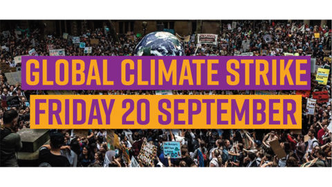 Global Climate Strike Banner