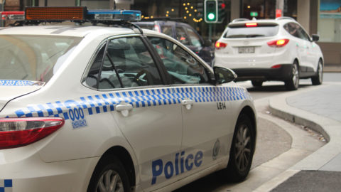 NSW Police car