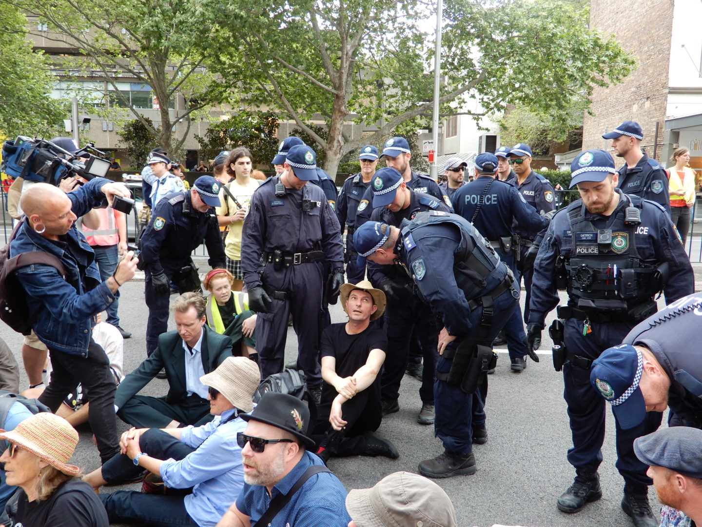 Lily Campbell protest