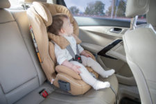 Child in car seat