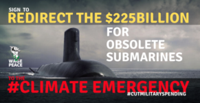 Submarine petition fire sign