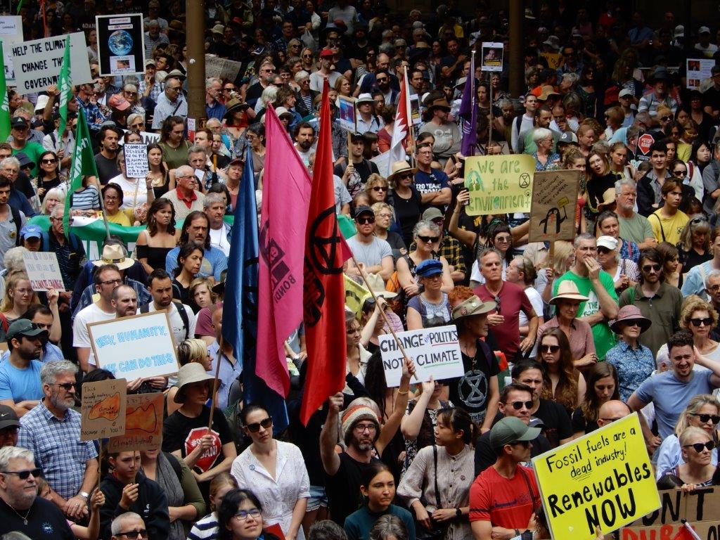 Climate protest