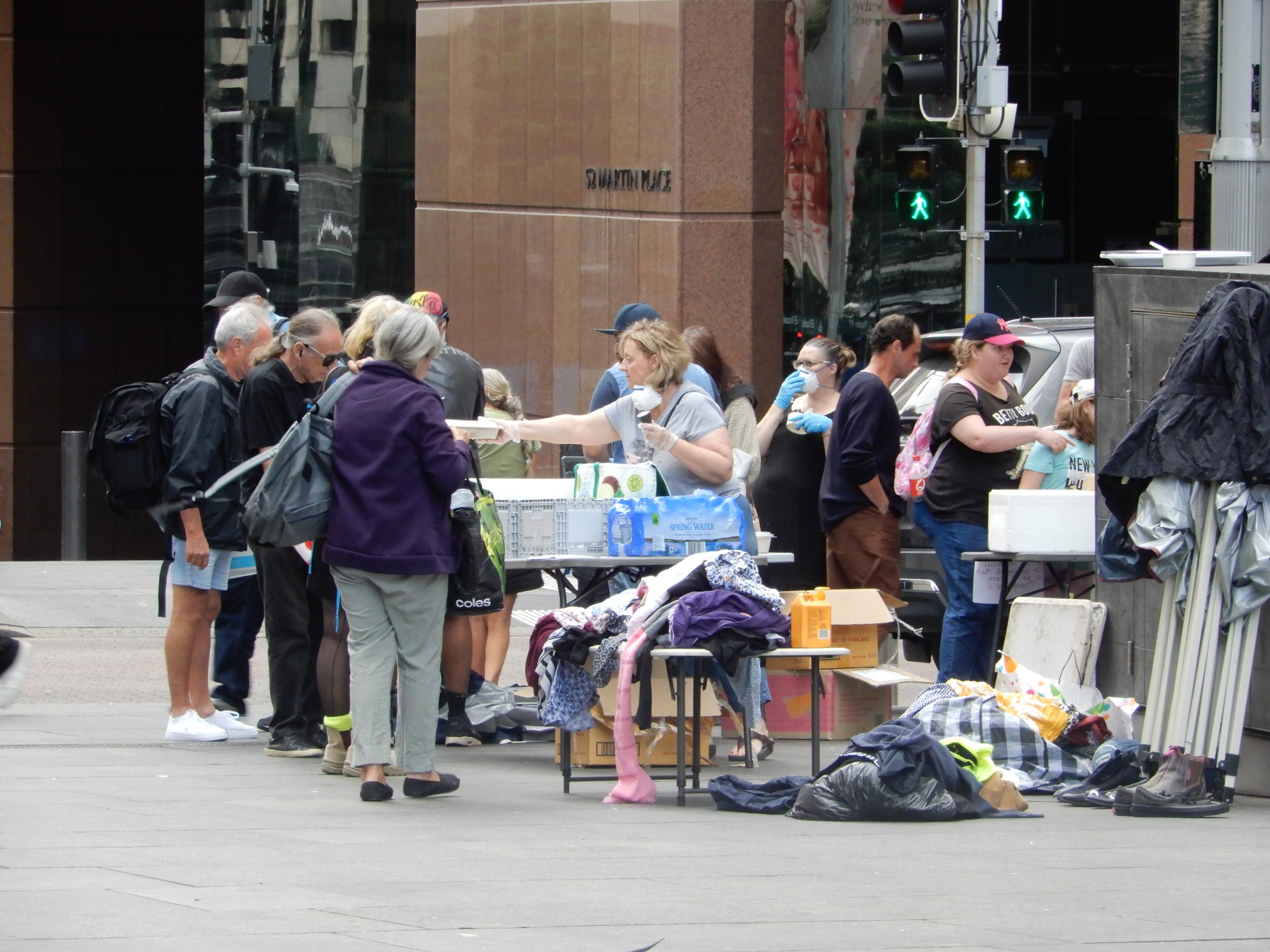 Homeless people in Sydney