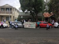 Housing protest