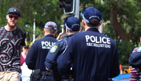 NSW Police riot
