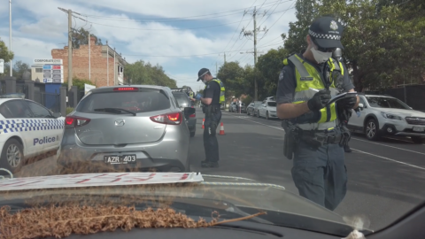 Police protest