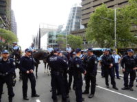 Police on street