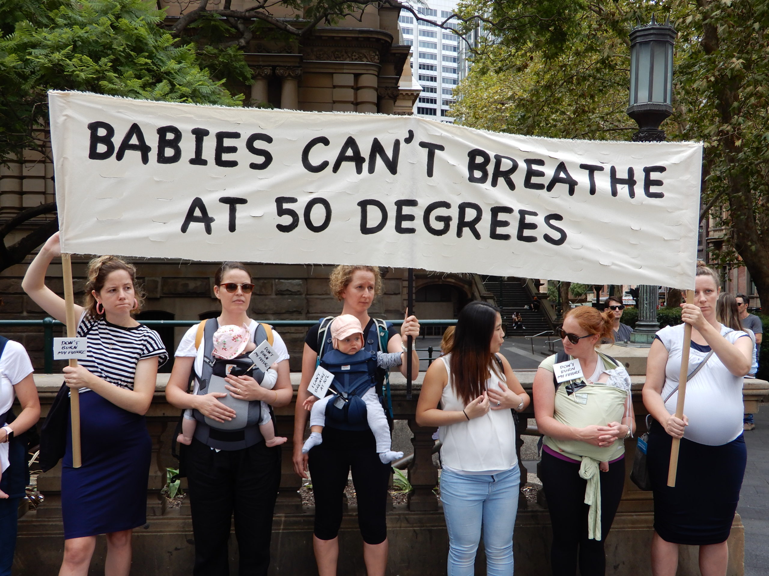 Babies can't breathe at 50 degrees