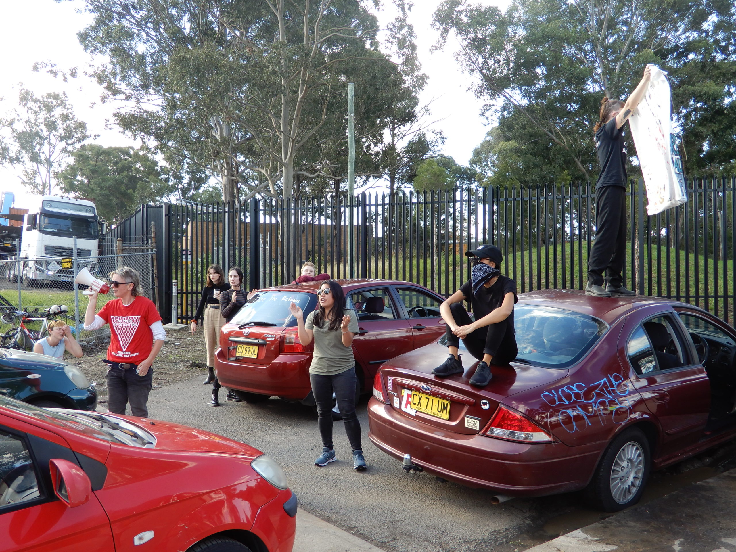 Car Cavalcade in Sydney