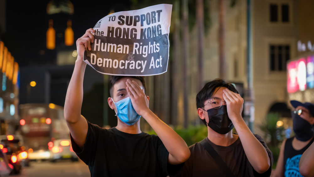 Hong Kong protesting