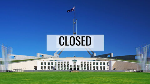 Parliament closed