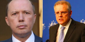 Peter Dutton and Scott Morrison