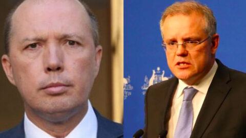 Peter Dutton and Scott Morrison