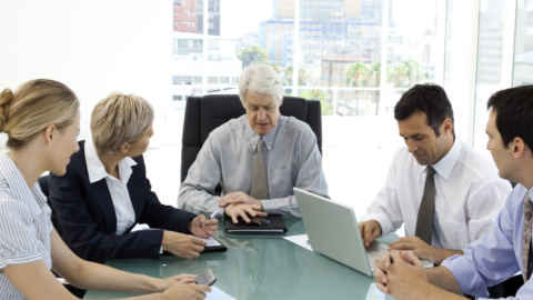 White boardroom