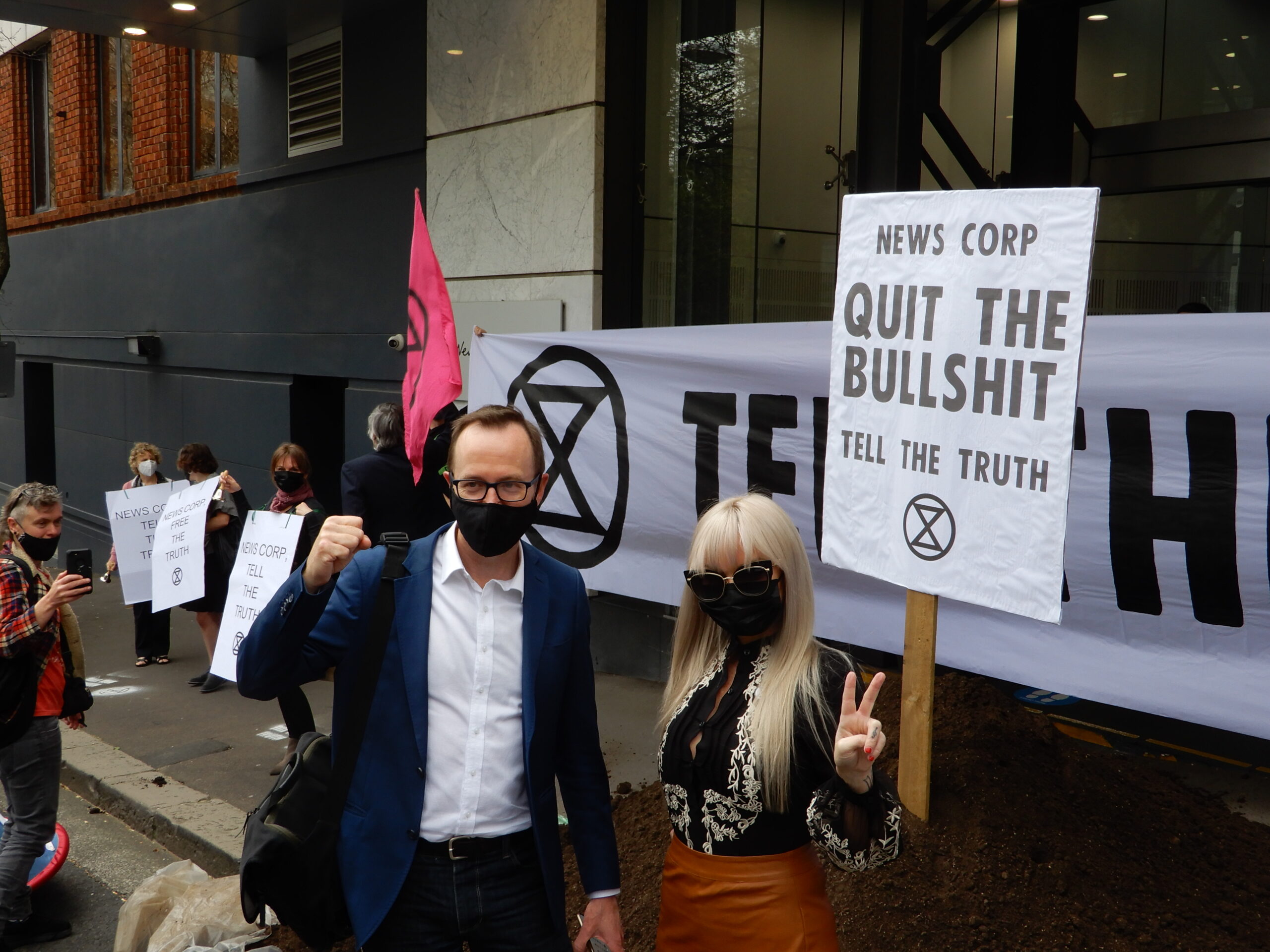 Shoebridge and Payne calling for an end to News Corp’s climate denial