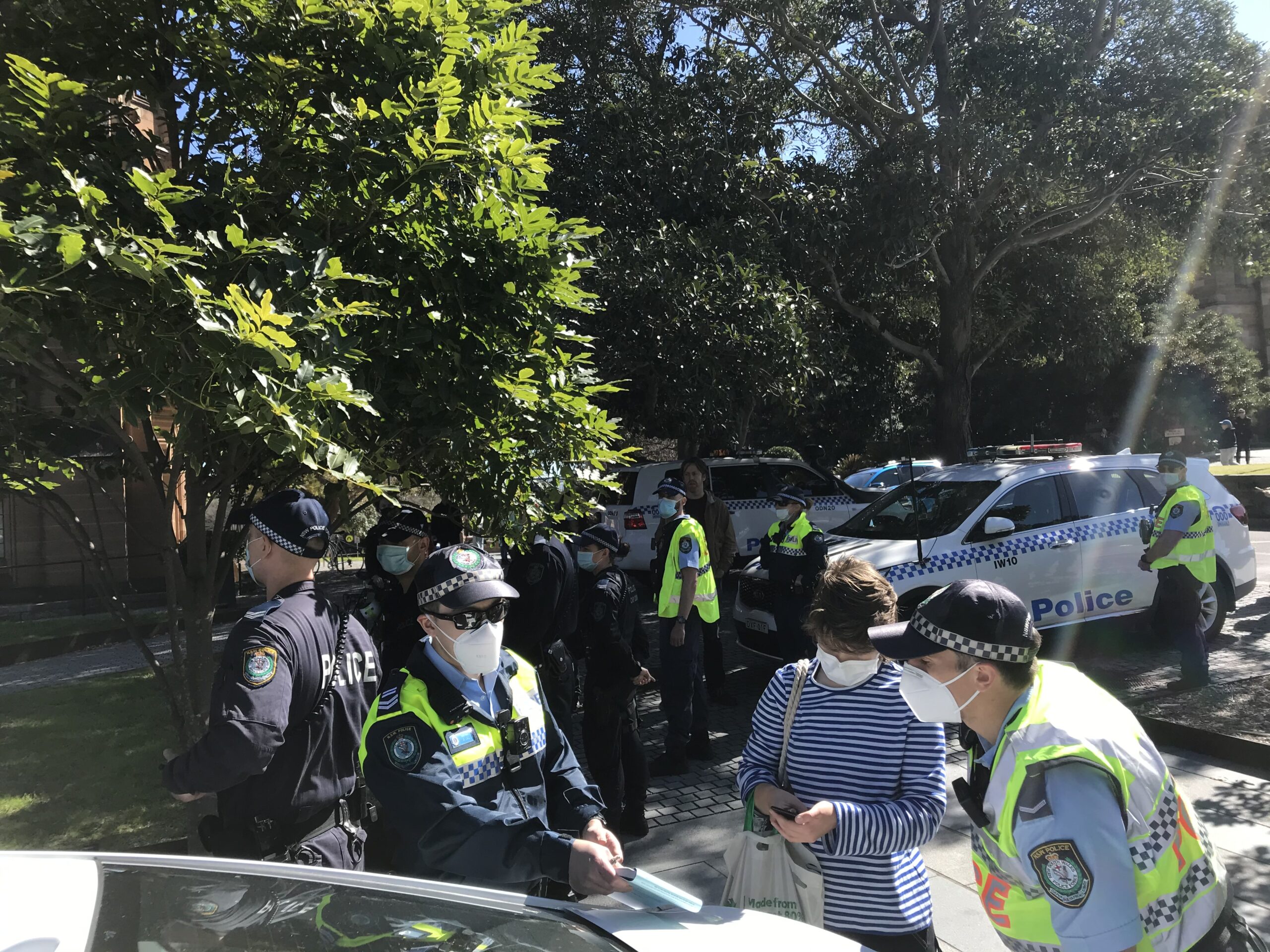 Police at Sydney University